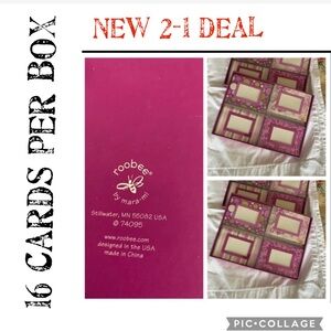 2-1 NEW Roobee by mara mi note cards| blank area